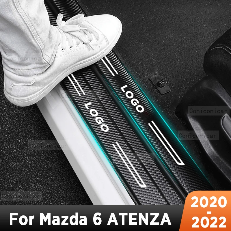 For Mazda 6 ATENZA 2020-2022 Car Door Sills Scuff Plate Threshold Protector Interior Imitation Carbon Fiber Sticker Accessories
For Mazda 6 ATENZA 2020-2022 Car Door Sills Scuff Plate Threshold Protector Interior Imitation Carbon Fiber Sticker Accessories