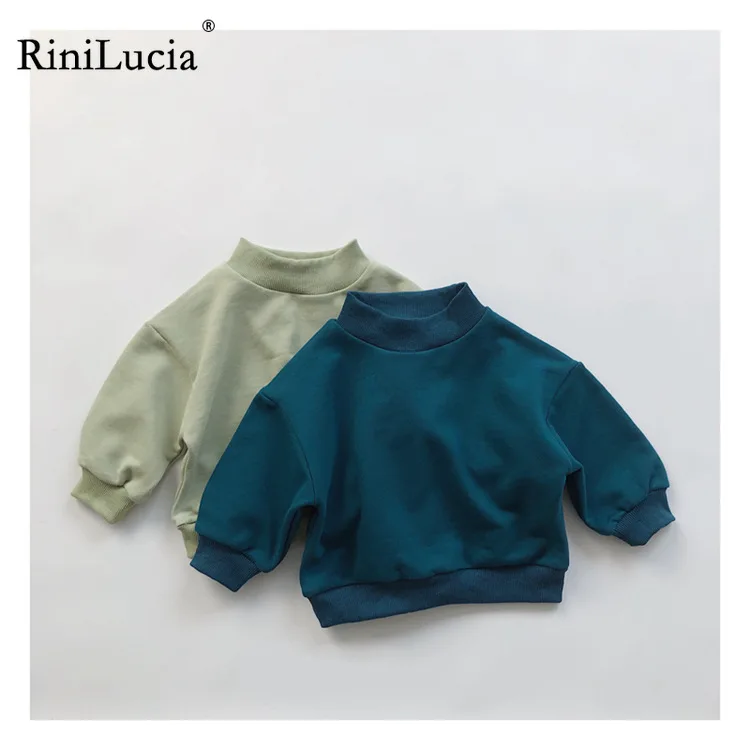 RiniLucia New Arrival Autumn Boys Girls Sweatshirts Cotton Solid Color Hot Selling Kids Clothes Long Sleeve Sport Shirts 2022
RiniLucia New Arrival Autumn Boys Girls Sweatshirts Cotton Solid Color Hot Selling Kids Clothes Long Sleeve Sport Shirts 2022