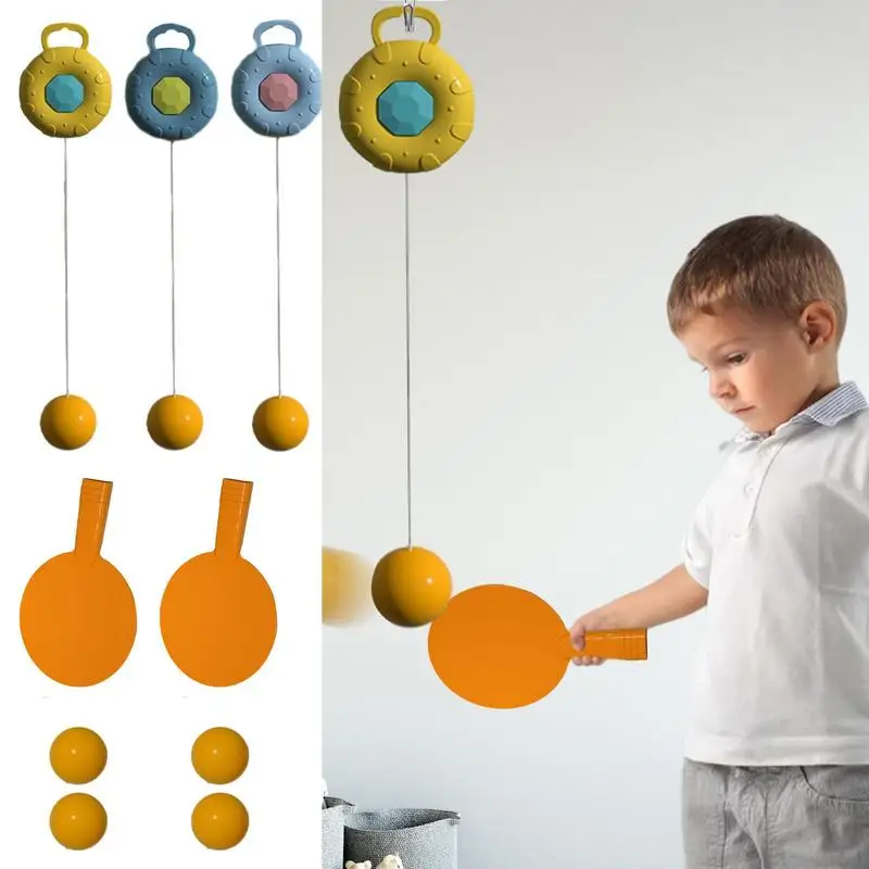 Table Tennis Self Training Set Suspended Ping Pang Trainer Toy Hand-eye Coordination Table Tennis Set Hanging Table Tennis
Table Tennis Self Training Set Suspended Ping Pang Trainer Toy Hand-eye Coordination Table Tennis Set Hanging Table Tennis