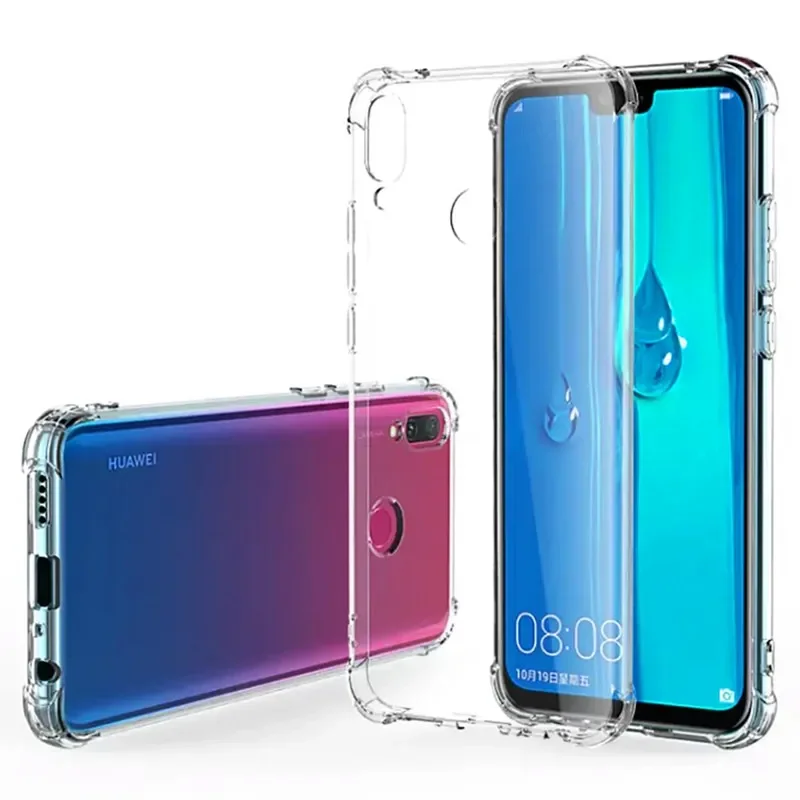 

Transparent TPU Case for Huawei Y9 Y7 Y6 Prime 2018 Y7 Pro 2018 Y9S Y8S Y6S Y5S Y7A Nova Y70 Silicone Phone Back Shockproof Case