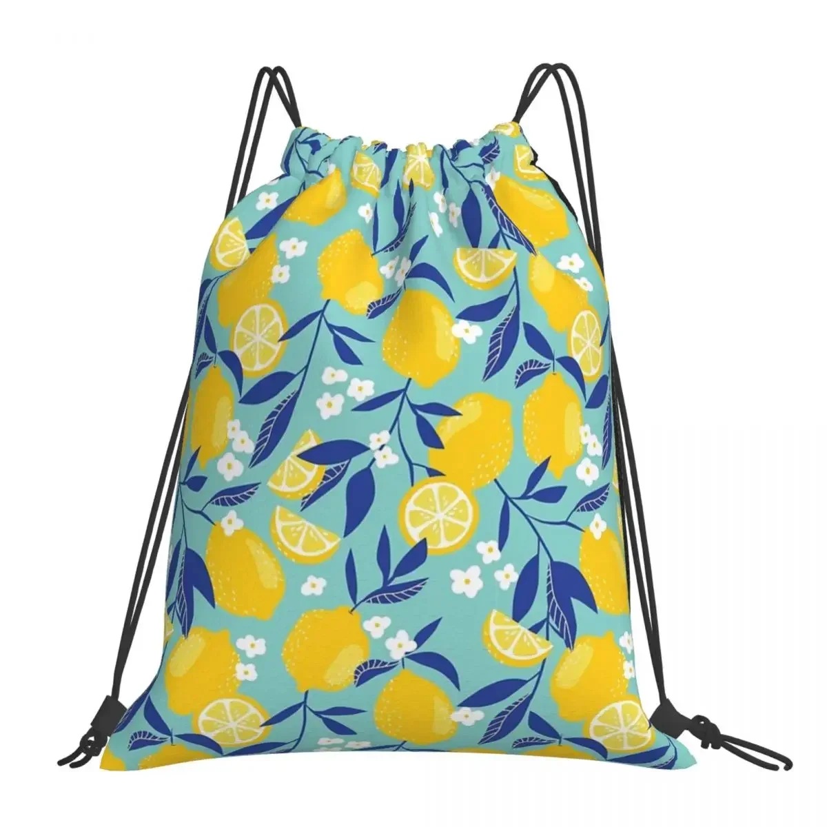 Королевский синий и бирюзовый рюкзак с рисунком лимона, повседневные Портативные Сумки на шнурке, сумка на шнурке с карманом, спортивная сумка, сумки для книг 
Королевский синий и бирюзовый рюкзак с рисунком лимона, повседневные Портативные Сумки на шнурке, сумка на шнурке с карманом, спортивная сумка, сумки для книг