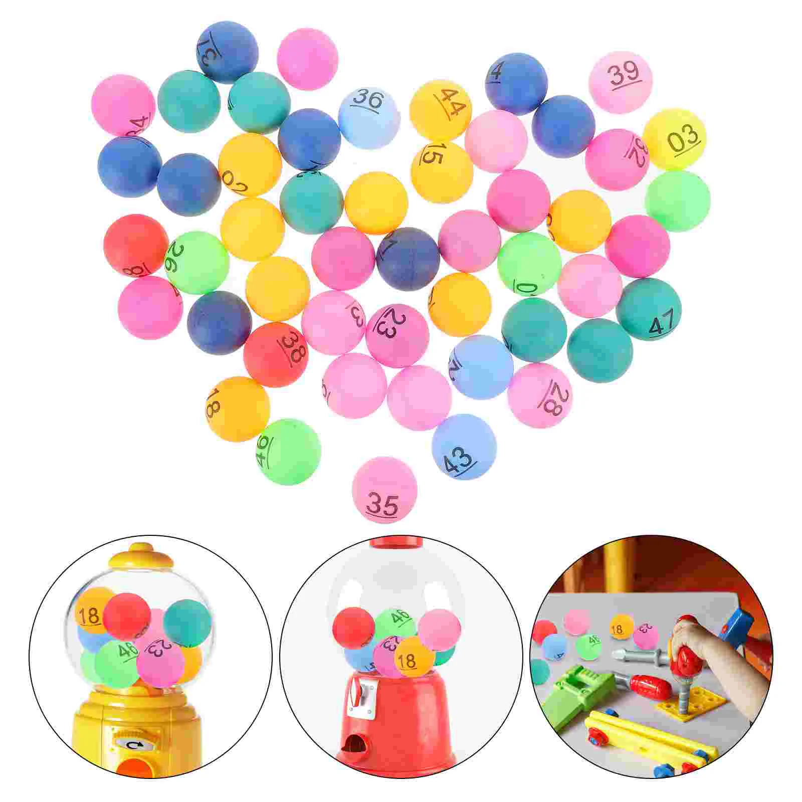 Entertainment Balls Numbered Picking Plastic Home Party Interesting Game Calling Lottery Props Table Tennis
Entertainment Balls Numbered Picking Plastic Home Party Interesting Game Calling Lottery Props Table Tennis
