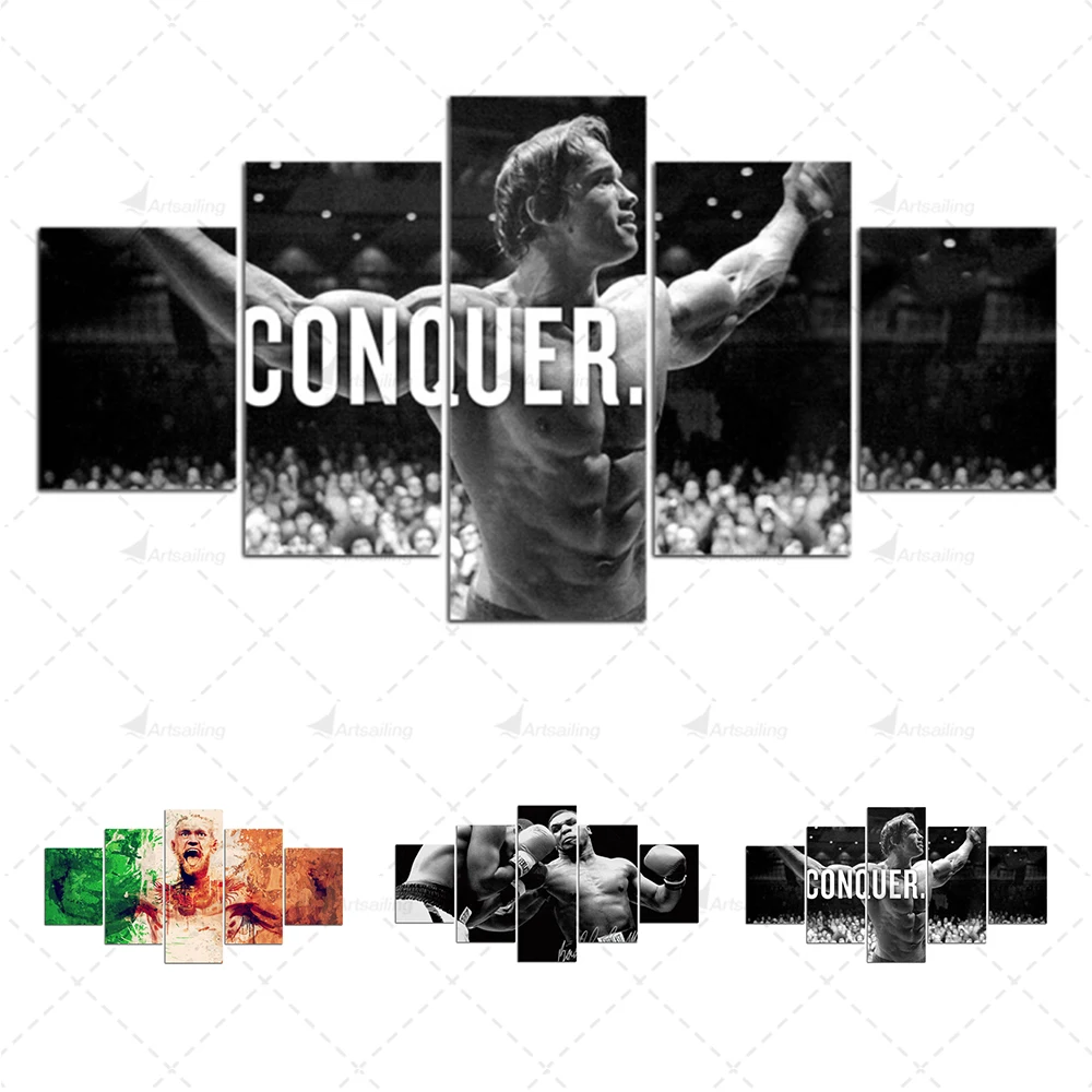Boxing Motivational Boxer Wall Art Poster Print 5 Panel Canvas Sports Pictures For Living Bedroom Home Decor
Boxing Motivational Boxer Wall Art Poster Print 5 Panel Canvas Sports Pictures For Living Bedroom Home Decor