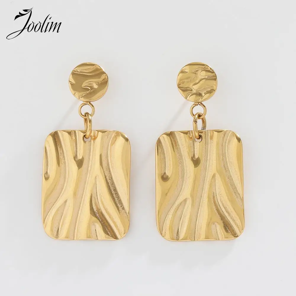 Non Tarnish & Waterproof Fashion Simple Pleated Geometric Temperament Earring Stainless Steel Jewelry Wholesale
Non Tarnish & Waterproof Fashion Simple Pleated Geometric Temperament Earring Stainless Steel Jewelry Wholesale