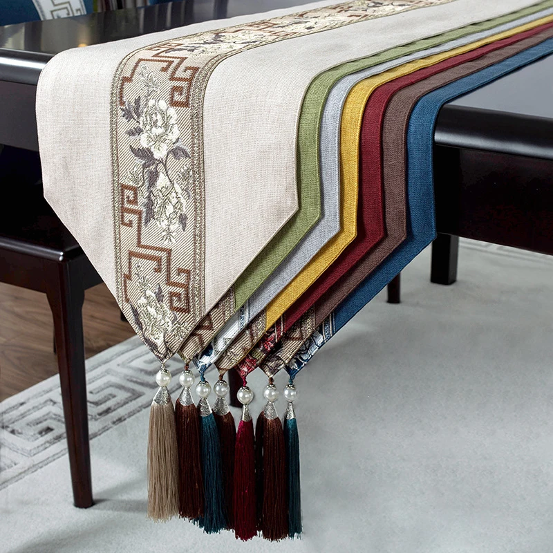 New Chinese style table flag waterproof tea table tea flag Chinese style Zen tea towel table towel tea tablecloth hotel bed flag
New Chinese style table flag waterproof tea table tea flag Chinese style Zen tea towel table towel tea tablecloth hotel bed flag