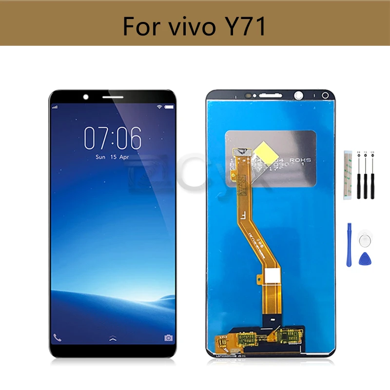 ДЛЯ Vivo Y71 ЖК-дисплей с рамкой y71 экран 1724 1801i запасная часть для ремонта 6,0''
ДЛЯ Vivo Y71 ЖК-дисплей с рамкой y71 экран 1724 1801i запасная часть для ремонта 6,0''