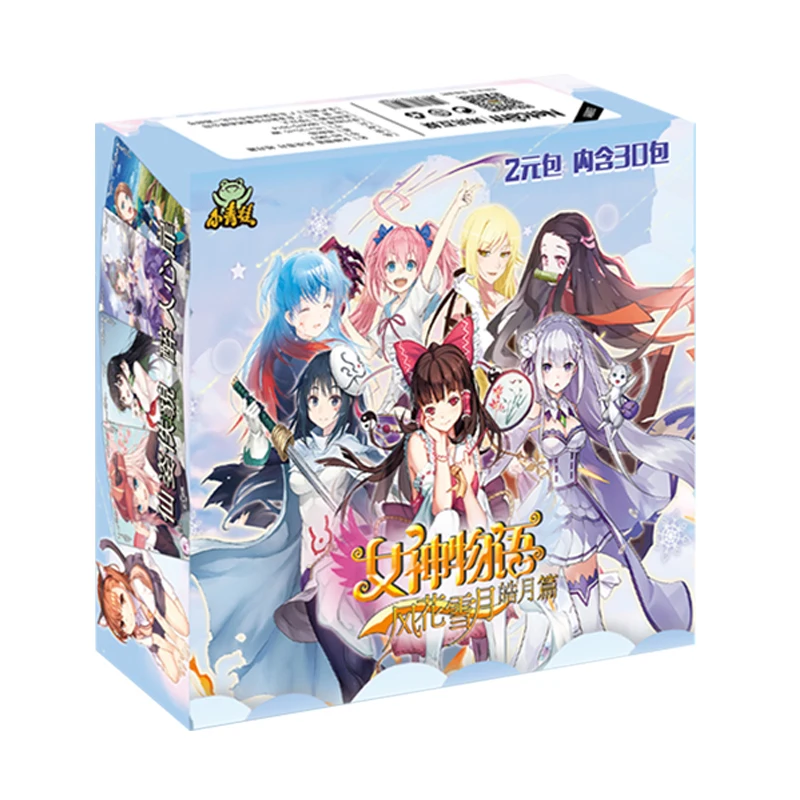 4BOX Wholesale Anime Beauties/Goddess Story Collection Cards Paper Anime Playing Board Games Carts Toys Kids Christmas Gift
4BOX Wholesale Anime Beauties/Goddess Story Collection Cards Paper Anime Playing Board Games Carts Toys Kids Christmas Gift