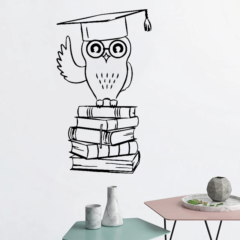 Books Wall Sticker Owl Vinyl Decal Creative Study Art Mural Library Wall Decor Readingroom Decoration Classroom Decoration
Books Wall Sticker Owl Vinyl Decal Creative Study Art Mural Library Wall Decor Readingroom Decoration Classroom Decoration