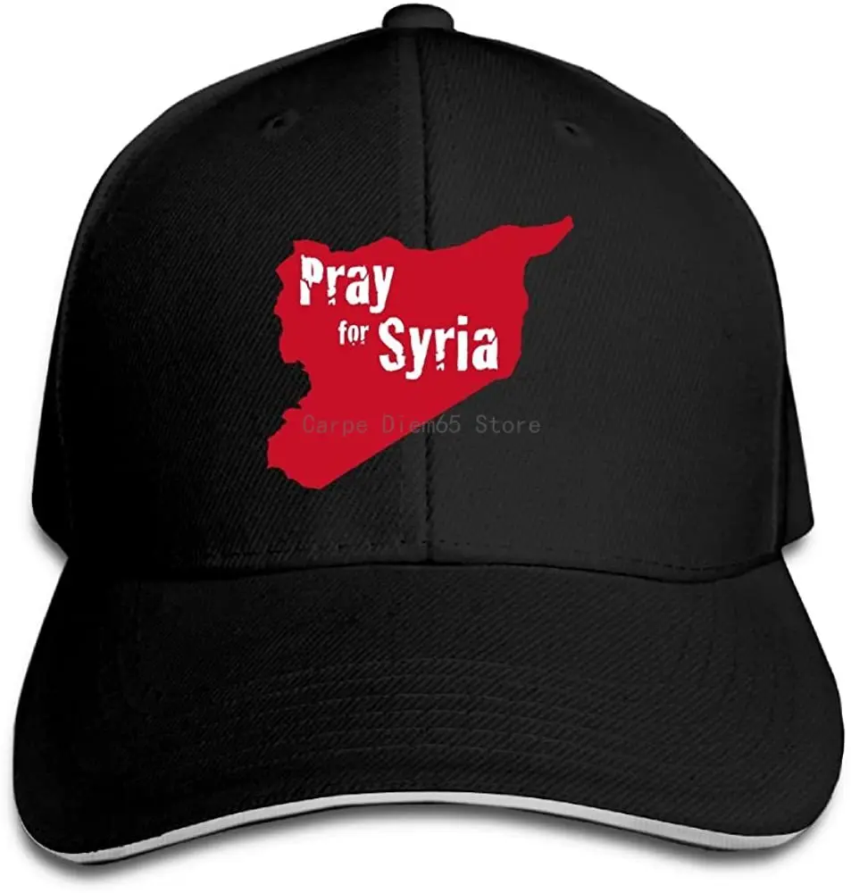 Sincerity First Unisex Pray for Syria Fashion Peaked Cap Baseball Cap for Travel/Sports
Sincerity First Unisex Pray for Syria Fashion Peaked Cap Baseball Cap for Travel/Sports