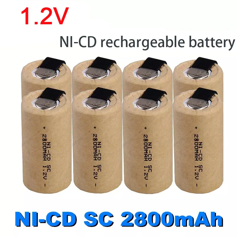100% Original 2023 New SC 2800mah 1.2v Battery NI-CD Rechargeable Battery for Electric Screwdrivers, Electric Tools, etc
100% Original 2023 New SC 2800mah 1.2v Battery NI-CD Rechargeable Battery for Electric Screwdrivers, Electric Tools, etc
