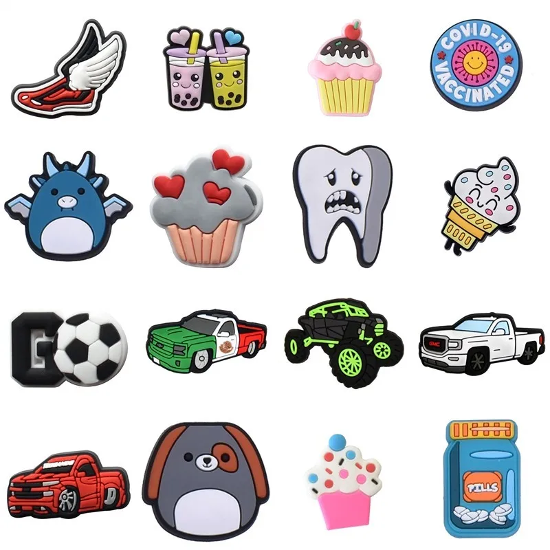 Shoe Charms Accessories Fits for Crocs Single Sale 1pcs Decorations PVC Buckle for Kids Party Christmas Gifts Pins
Shoe Charms Accessories Fits for Crocs Single Sale 1pcs Decorations PVC Buckle for Kids Party Christmas Gifts Pins