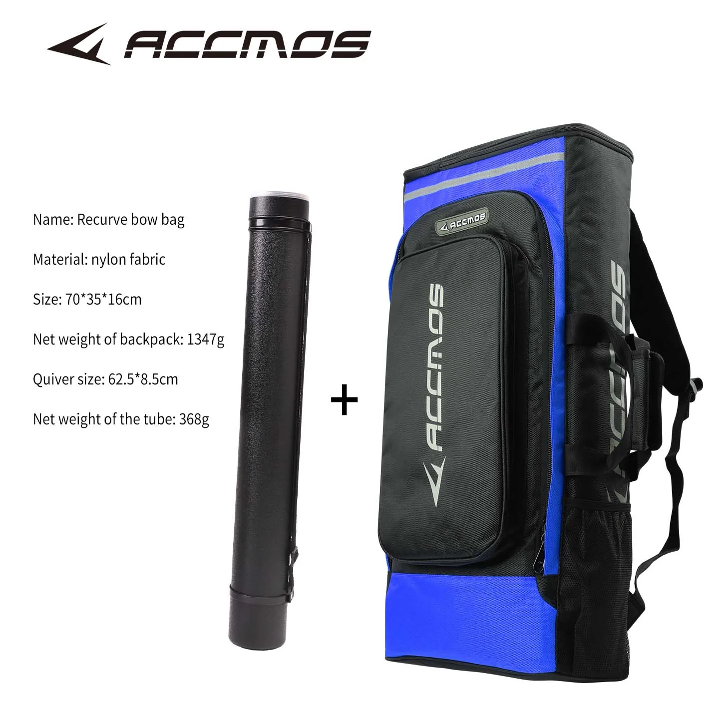 Accmos Нейлоновая сумка для стрельбы из лука
Accmos Нейлоновая сумка для стрельбы из лука