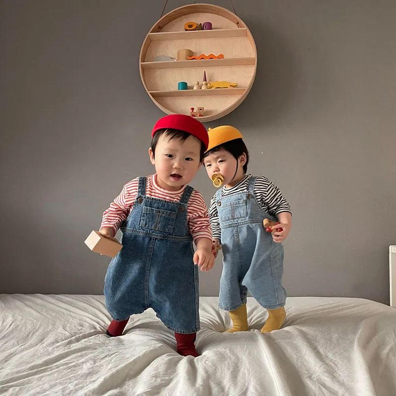 2022 New Baby Overalls Toddler Boy Girls Denim Loveliness fashion Gallus Jumpsuits Denim Clothes
2022 New Baby Overalls Toddler Boy Girls Denim Loveliness fashion Gallus Jumpsuits Denim Clothes