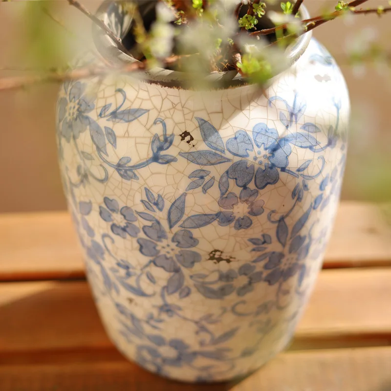 French country vintage vases make old blue and white porcelain vases crack flowers hydroponics ceramic floral online celebrity
French country vintage vases make old blue and white porcelain vases crack flowers hydroponics ceramic floral online celebrity