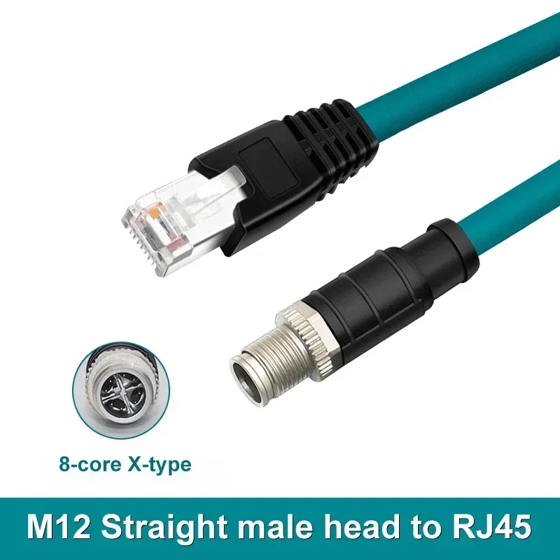 DIVEDEER 8-контактный M12 X-кодированный кабель-разъем RJ45 Cat6
DIVEDEER 8-контактный M12 X-кодированный кабель-разъем RJ45 Cat6