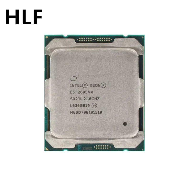 E5-2695V4 Original Intel Xeon E5 2695 V4 2.1GHz 45M 18-Core 120W 14nm E5-2695 V4 Processor free shipping E5 2695V4
E5-2695V4 Original Intel Xeon E5 2695 V4 2.1GHz 45M 18-Core 120W 14nm E5-2695 V4 Processor free shipping E5 2695V4