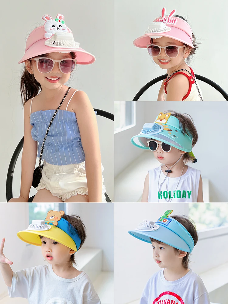 Children sunblock hat with fan girl hat summer hat empty top baby sunshade hat big brim boy
Children sunblock hat with fan girl hat summer hat empty top baby sunshade hat big brim boy
