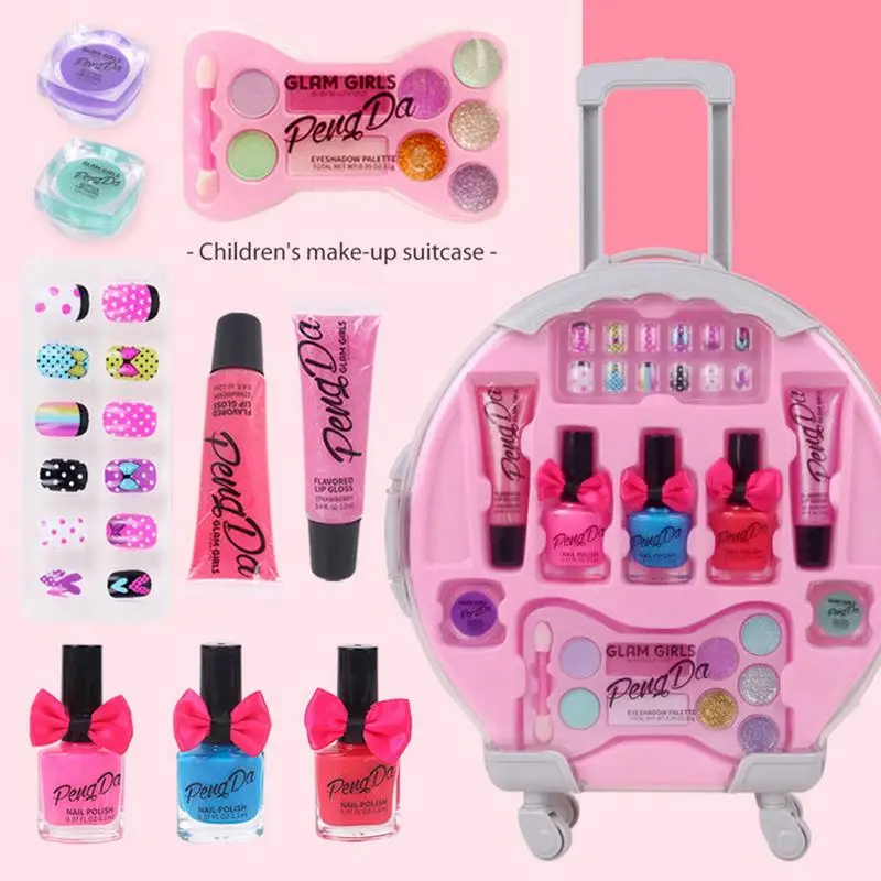 Children Girls DIY Dressing Table Makeup Toy Pretend Play Make Up Set Little Princess Cosmetics Party Performances Toy Gift
Children Girls DIY Dressing Table Makeup Toy Pretend Play Make Up Set Little Princess Cosmetics Party Performances Toy Gift