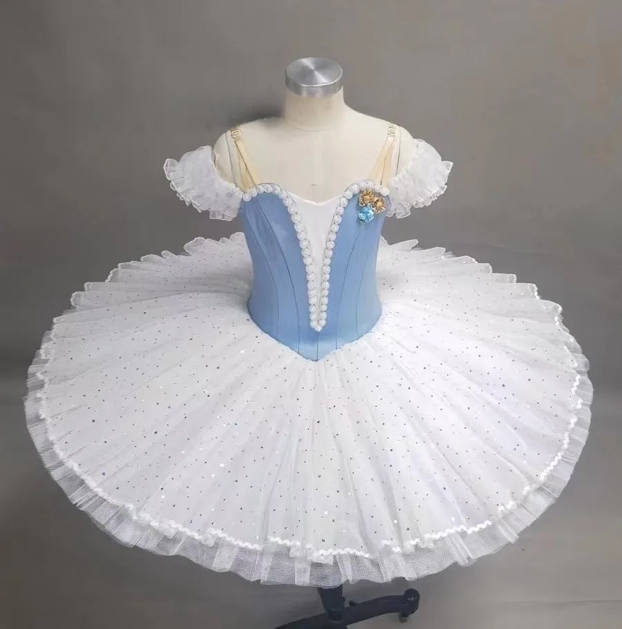 New high-end tutu adult children professional ballet dress sky blue performance dress women's ballet competition performance cus
New high-end tutu adult children professional ballet dress sky blue performance dress women's ballet competition performance cus