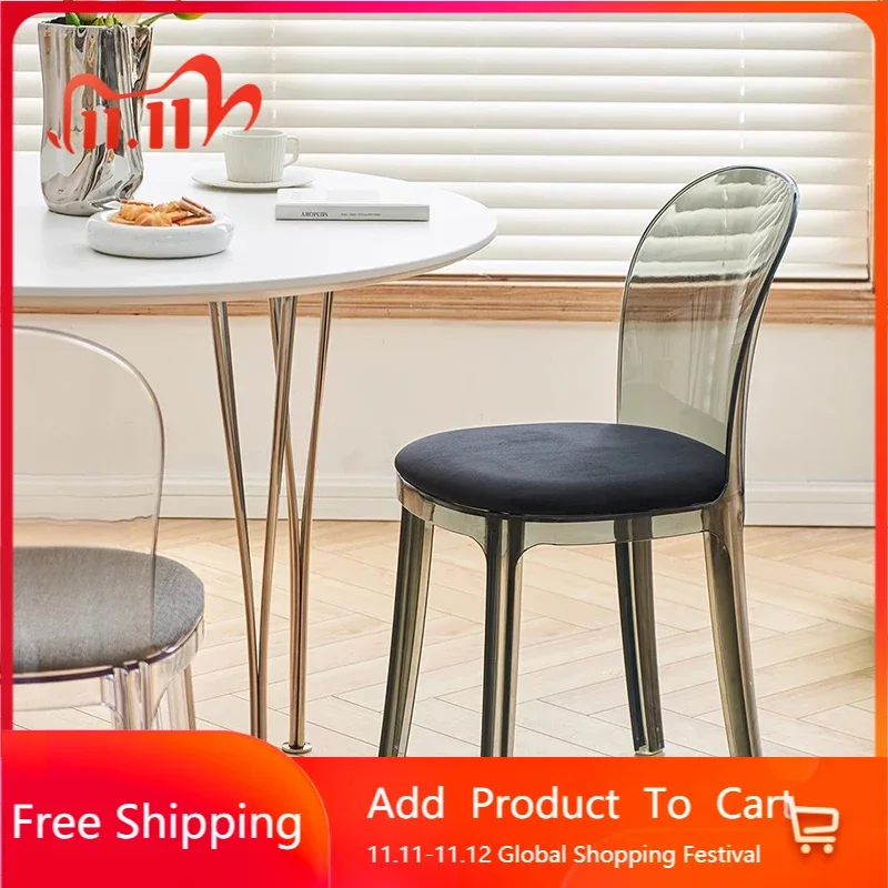 Interior Plastic Dining Chair Decorative Accents Kitchen Acrylic Dining Chair Relaxing Transparent Sillas Para Comedor Furniture
Interior Plastic Dining Chair Decorative Accents Kitchen Acrylic Dining Chair Relaxing Transparent Sillas Para Comedor Furniture