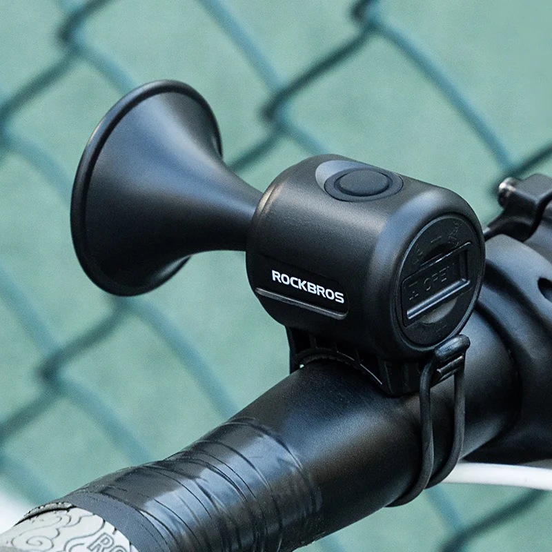 ROCKBROS Bike Bell Electronic Loud Horn ABS 120db Safety Electric Bell IPX4 Speaker Alarm Ring Bicycle Handlebar Warning Bell
ROCKBROS Bike Bell Electronic Loud Horn ABS 120db Safety Electric Bell IPX4 Speaker Alarm Ring Bicycle Handlebar Warning Bell