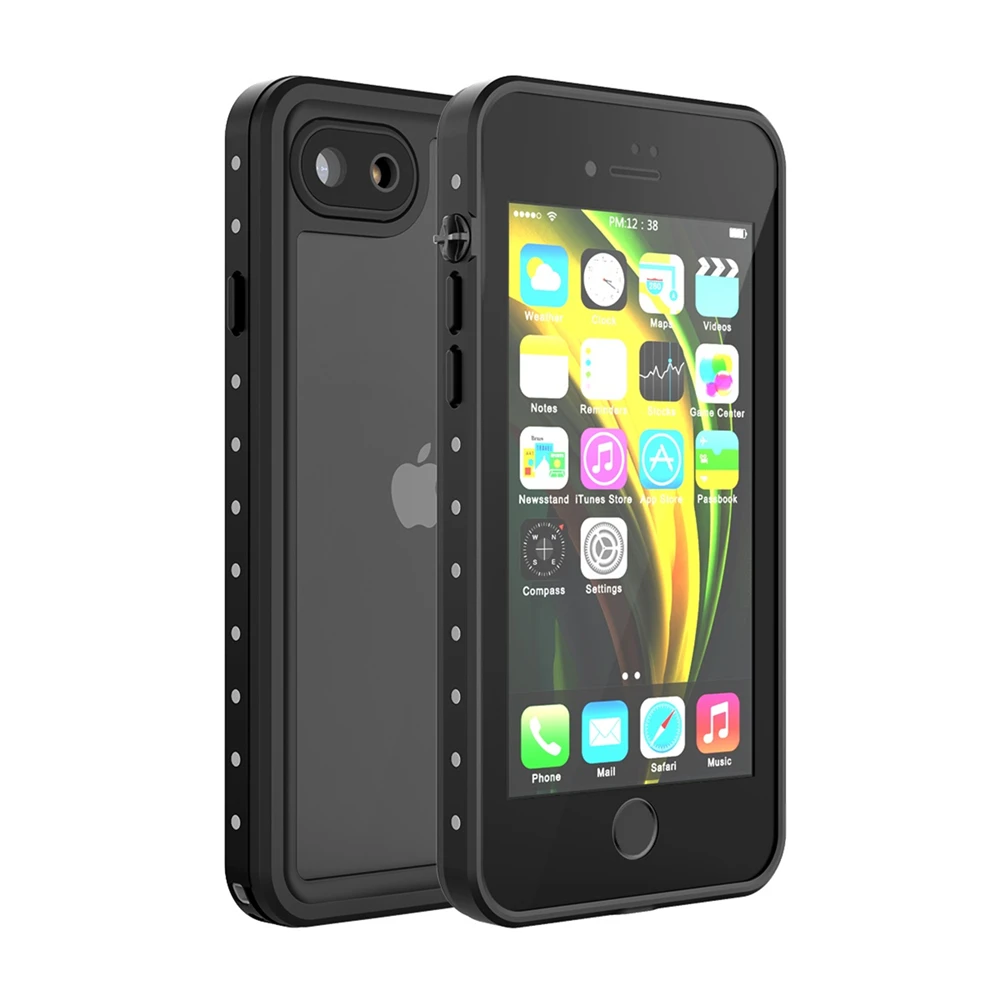 360° Full Body Protection IP68 Waterproof Case for iPhone XS Max XR XS i7 i8 Plus SE Heavy Duty Shockproof Defender Diving Cover
360° Full Body Protection IP68 Waterproof Case for iPhone XS Max XR XS i7 i8 Plus SE Heavy Duty Shockproof Defender Diving Cover