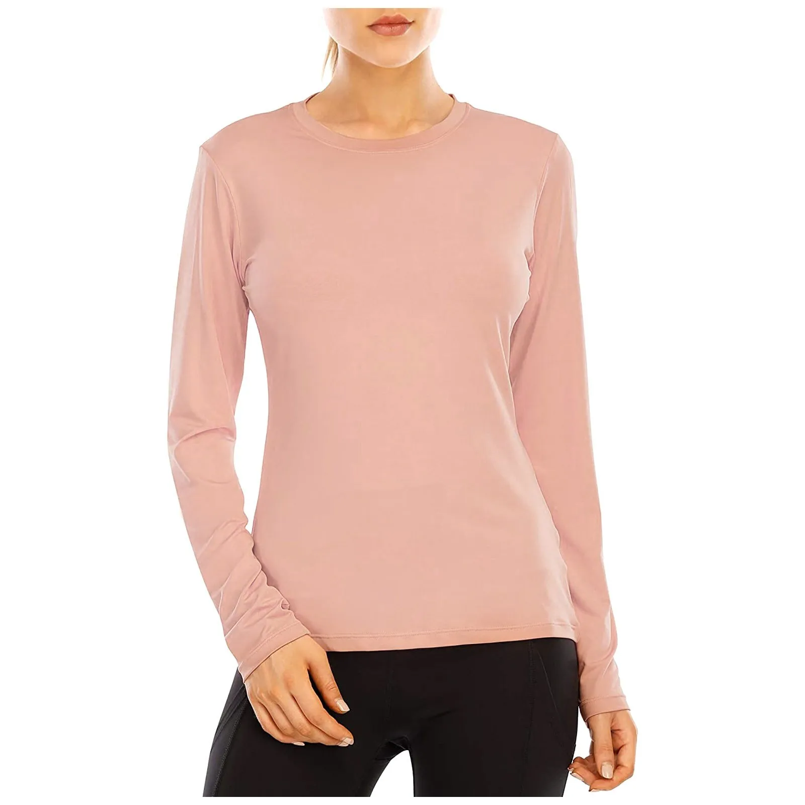 Long Sleeve Sportswear Women T-shirt Sunscreen Summer Quick-drying Long-sleeved Color Top Women's Long Sleeved Shirts for Women
Long Sleeve Sportswear Women T-shirt Sunscreen Summer Quick-drying Long-sleeved Color Top Women's Long Sleeved Shirts for Women
