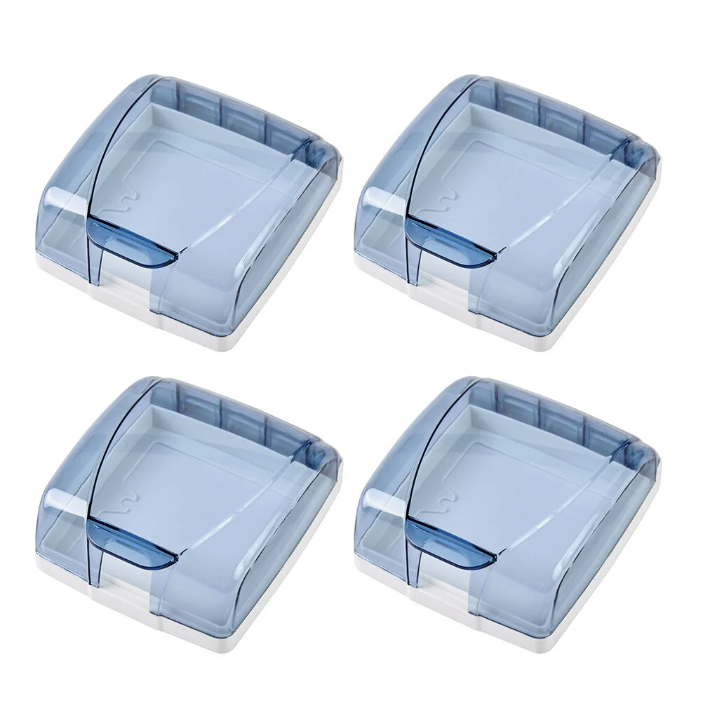 4Pcs Bathroom Power Socket Case Wall Switch Socket Holder Box Waterproof Protector Thickened Plug Box Guard Plate Panel Outlet
4Pcs Bathroom Power Socket Case Wall Switch Socket Holder Box Waterproof Protector Thickened Plug Box Guard Plate Panel Outlet