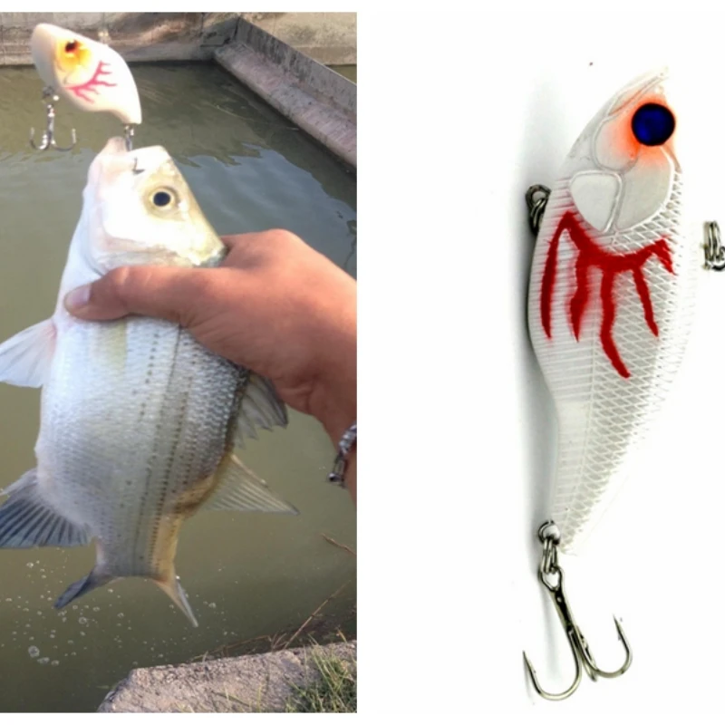 VIB hard vibration fishing lures 7.5CM 18G New sea bass sinking hard plastic VIB lure casting fishing diving vibrating jerkbait
VIB hard vibration fishing lures 7.5CM 18G New sea bass sinking hard plastic VIB lure casting fishing diving vibrating jerkbait