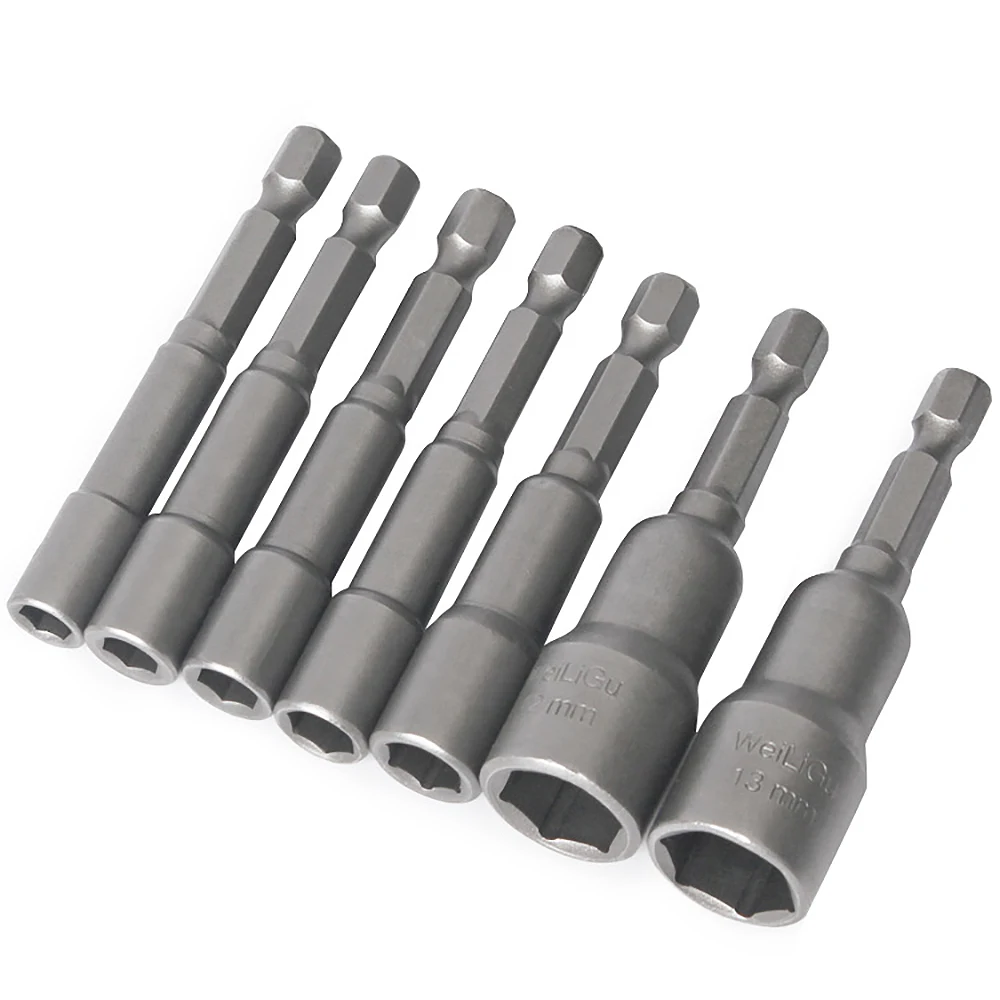 5/7/9/16pcs 5 To 19mm Hexagonal Shank Hex Nut Socket 1/4" Screw Metric Driver Tool Set Magnetic/Non-Magnetic Adapter Drill Bit
5/7/9/16pcs 5 To 19mm Hexagonal Shank Hex Nut Socket 1/4" Screw Metric Driver Tool Set Magnetic/Non-Magnetic Adapter Drill Bit