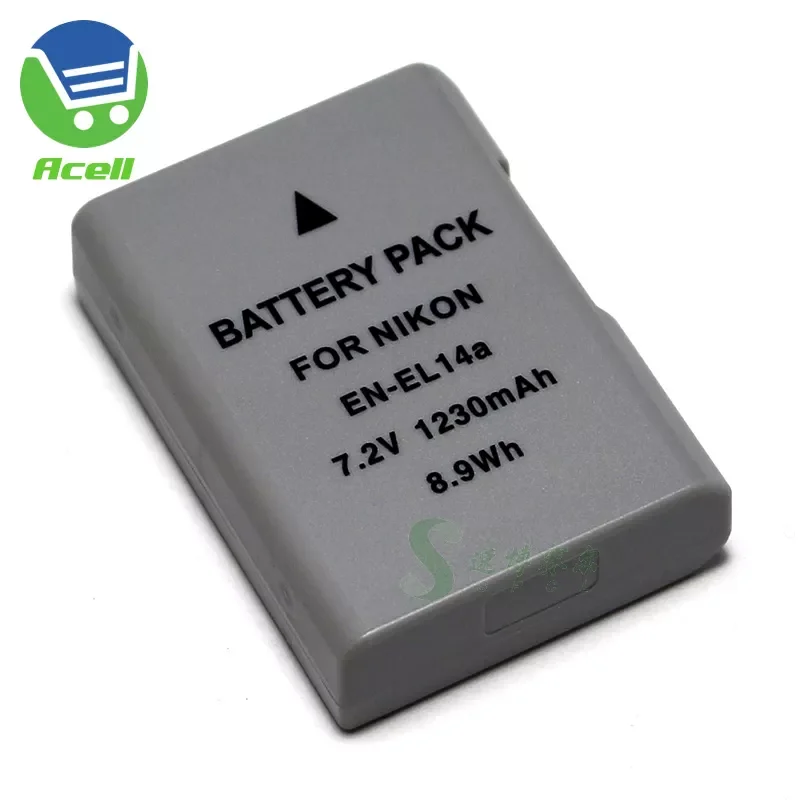 NEW2023 EN-EL14a EN-EL14 Battery for Nikon Df D5500 D5600 D3400 D3500 D5100 D5200 D5300 D3100 D3200 D3300 COOLPIX P7700 P7800 Ca
NEW2023 EN-EL14a EN-EL14 Battery for Nikon Df D5500 D5600 D3400 D3500 D5100 D5200 D5300 D3100 D3200 D3300 COOLPIX P7700 P7800 Ca