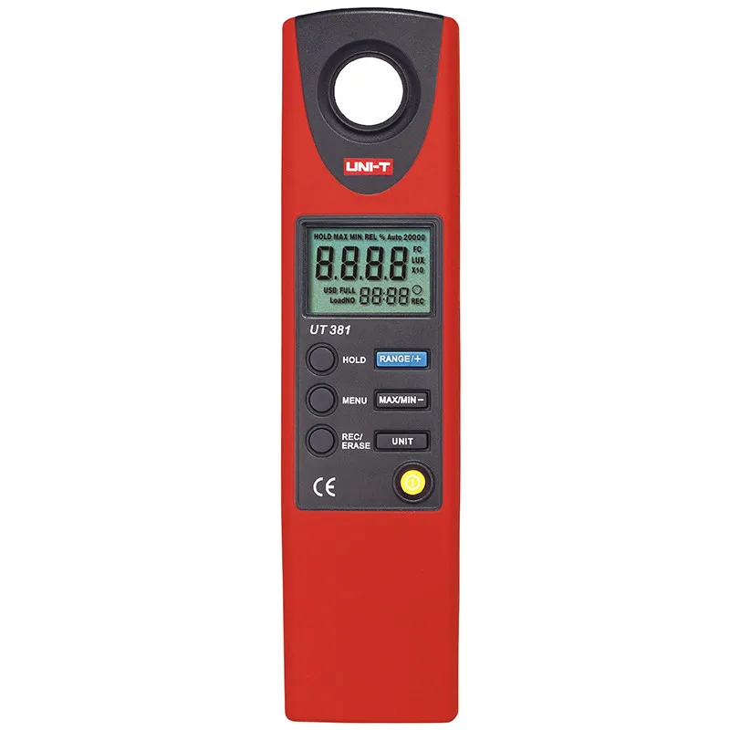 UNI-T UT381 Handheld Illuminometer 20000Lux Profesional Saku Photometer Shutdown Otomatis Penyimpanan Data
UNI-T UT381 Handheld Illuminometer 20000Lux Profesional Saku Photometer Shutdown Otomatis Penyimpanan Data