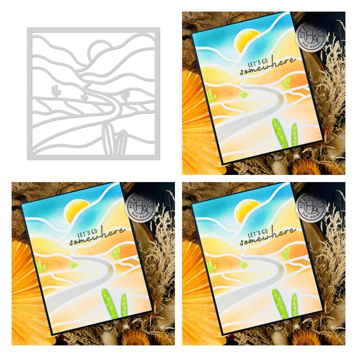 Desert Road 2022 New Arrival Stencil Scrapbook Diary Decoration Embossing Template Diy Greeting Card Handmade 
Desert Road 2022 New Arrival Stencil Scrapbook Diary Decoration Embossing Template Diy Greeting Card Handmade