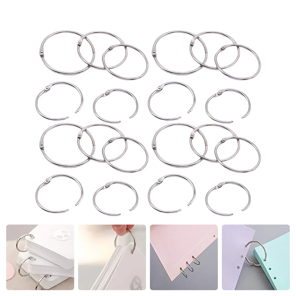 100 Pcs Expand Metal Ring Book Clip Expanded CD Rings 15 Inch Iron School Supplies Office Binder Clips Mini
100 Pcs Expand Metal Ring Book Clip Expanded CD Rings 15 Inch Iron School Supplies Office Binder Clips Mini