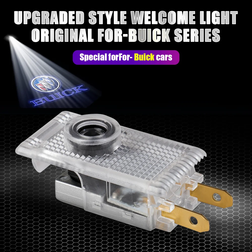 2PCS LED Car Door Light Logo Projector Laser Lamp For 2009 Buick Regal Lacrosse Enclave envision Car Decorative Accessories
2PCS LED Car Door Light Logo Projector Laser Lamp For 2009 Buick Regal Lacrosse Enclave envision Car Decorative Accessories