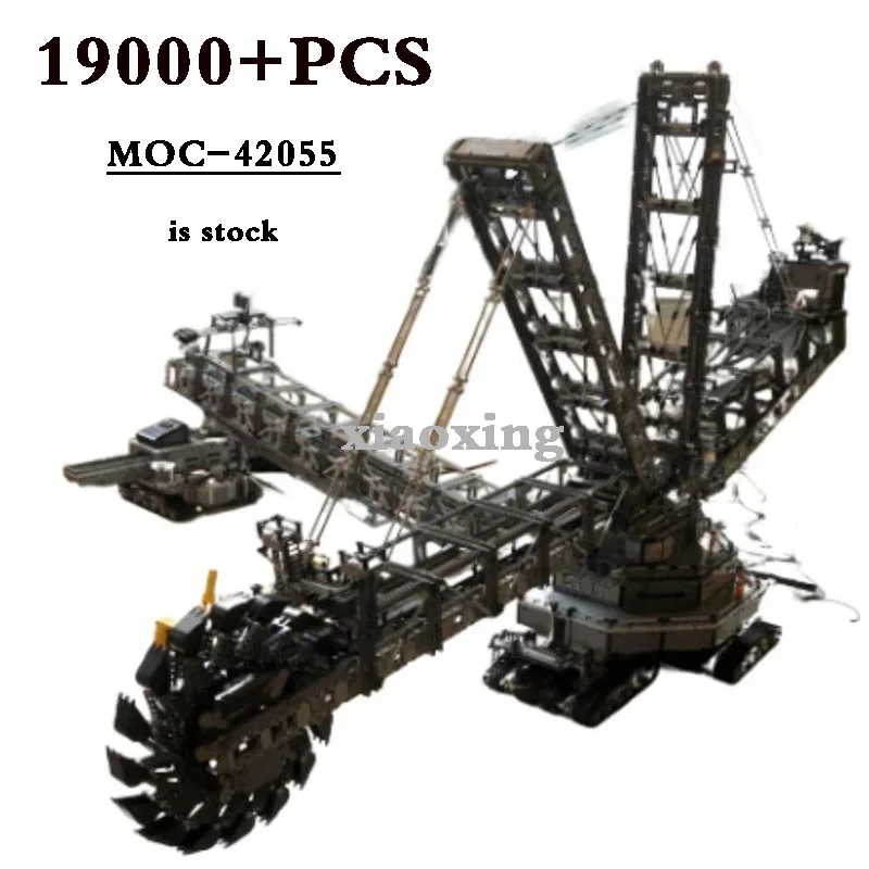MOC-42055 288 большой горный угольный экскаватор, инженерный кран, 19000 + шт, игрушечные строительные блоки с высокой сложностью, «сделай сам», подарок на день рождения 42055
MOC-42055 288 большой горный угольный экскаватор, инженерный кран, 19000 + шт, игрушечные строительные блоки с высокой сложностью, «сделай сам», подарок на день рождения 42055