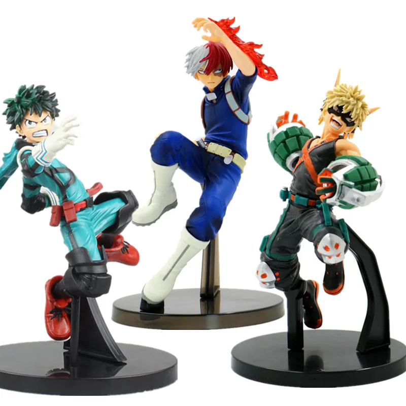 17CM Anime My Hero Academia Action Figure Todoroki Shoto Bakugou Katsuki Midoriya Izuku Collectible Model Toys Doll Figurine
17CM Anime My Hero Academia Action Figure Todoroki Shoto Bakugou Katsuki Midoriya Izuku Collectible Model Toys Doll Figurine
