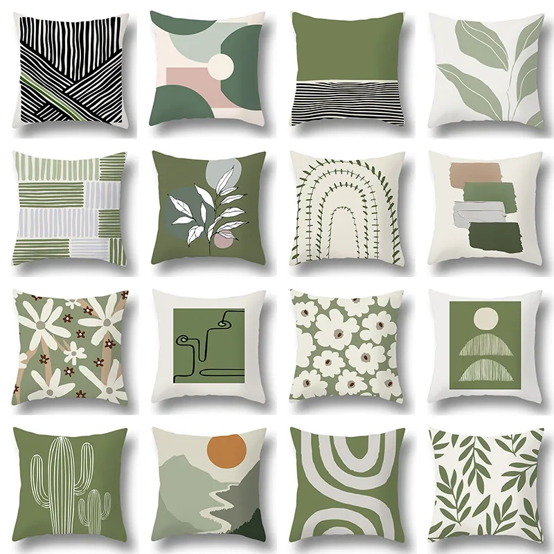 45x45cm Green Plant Living Room Home Decoration Modern Printing Pillowcase Sofa Cushion Comfortable Pillowcase Cushion Cover
45x45cm Green Plant Living Room Home Decoration Modern Printing Pillowcase Sofa Cushion Comfortable Pillowcase Cushion Cover