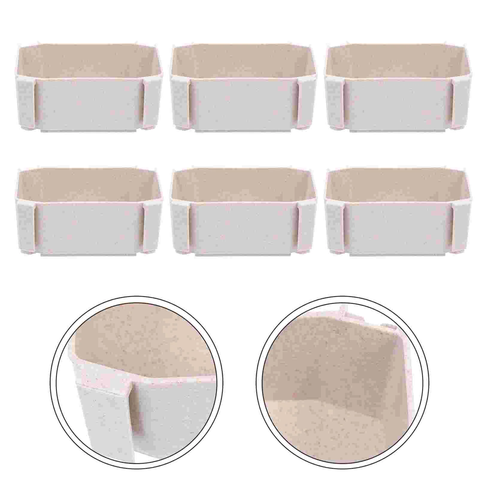 6Pcs Multi-function Socks Container Small Underpants Box Household Sundries Box for Drawer
6Pcs Multi-function Socks Container Small Underpants Box Household Sundries Box for Drawer