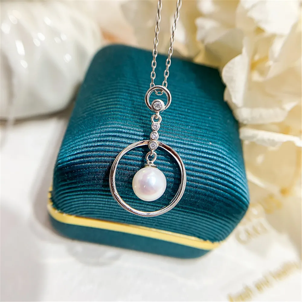 S925 Sterling Silver Pearl Pendant Mountings, Charm Findings, Pendant Settings Jewelry Parts Fittings Women Accessories
S925 Sterling Silver Pearl Pendant Mountings, Charm Findings, Pendant Settings Jewelry Parts Fittings Women Accessories