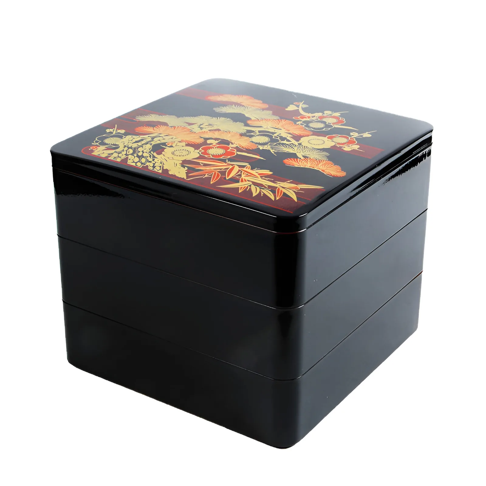 Японский 3-ярусный ланч-бокс из дерева
Японский 3-ярусный ланч-бокс из дерева