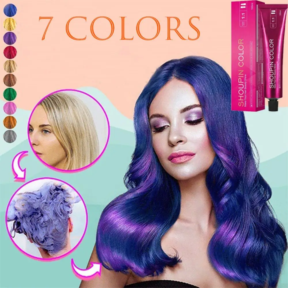 1 Pc Multi-Color Mermaid Hair Coloring Shampoo Mild Safe Hair Dyeing Shampoo For All Hairs Easy To Use Hair Styling Supplies
1 Pc Multi-Color Mermaid Hair Coloring Shampoo Mild Safe Hair Dyeing Shampoo For All Hairs Easy To Use Hair Styling Supplies