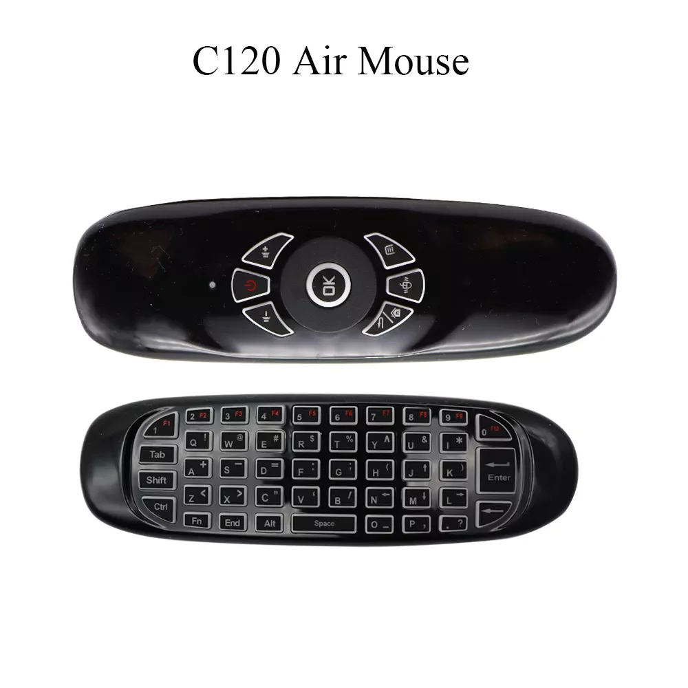 C120 6 Axis Gyroscope 2.4GHz Wireless Mouse Kyboard Gamer keyboard for Smart TV Mini PC Wireless Keyboard with Remote Control
C120 6 Axis Gyroscope 2.4GHz Wireless Mouse Kyboard Gamer keyboard for Smart TV Mini PC Wireless Keyboard with Remote Control