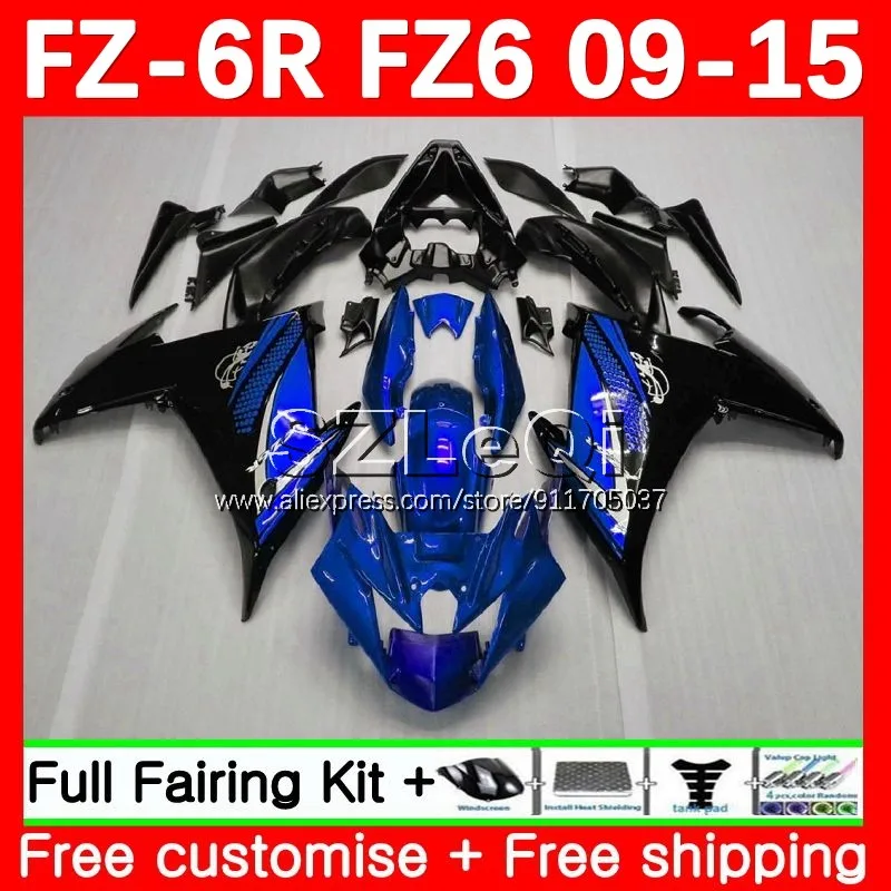 Metallic Blue Body For YAMAHA FZ-6R FZ6 FZ 6R FZ6N FZ6R 09 10 11 12 13 14 15 2009 2010 2011 2012 2013 2014 2015 Fairing 136LQ.15
Metallic Blue Body For YAMAHA FZ-6R FZ6 FZ 6R FZ6N FZ6R 09 10 11 12 13 14 15 2009 2010 2011 2012 2013 2014 2015 Fairing 136LQ.15