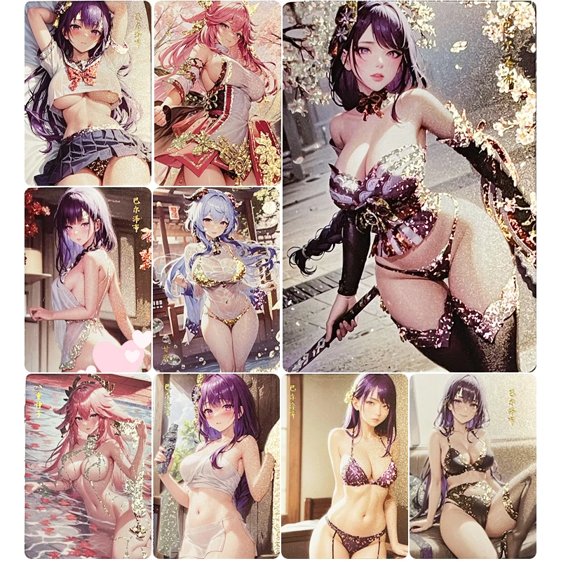 DIY 20pcs/set Genshin Impact Yae Miko Beelzebul Bronzing Anime collection card Flash card Board game card toys Christmas gift
DIY 20pcs/set Genshin Impact Yae Miko Beelzebul Bronzing Anime collection card Flash card Board game card toys Christmas gift