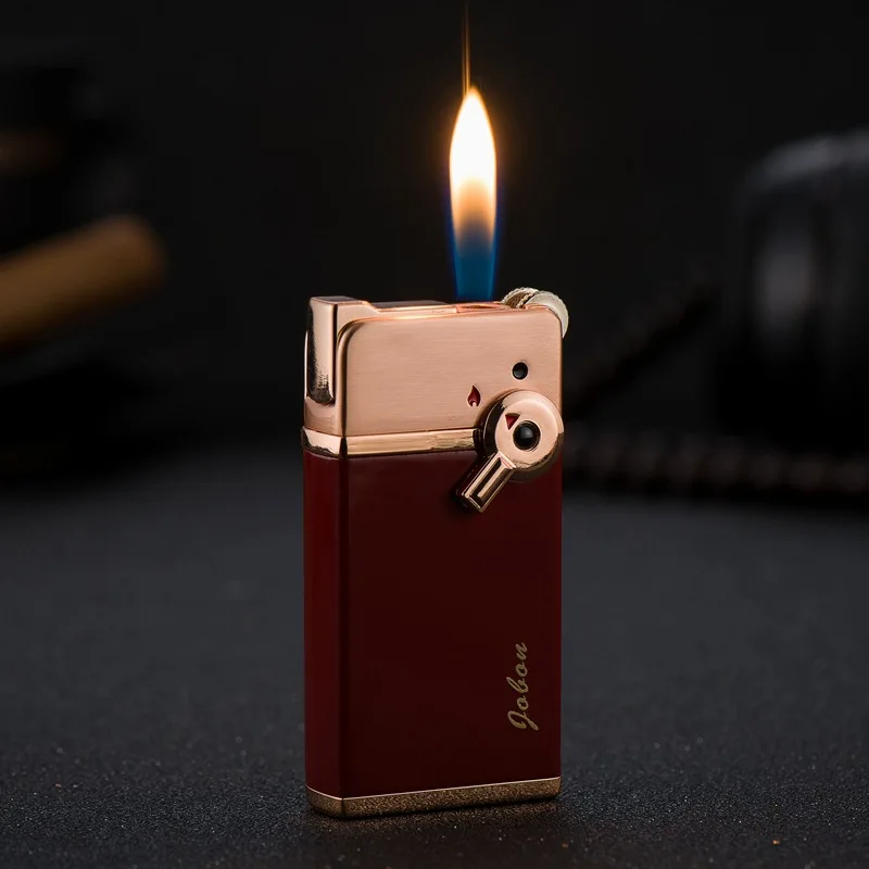 New Vintage Grinding Wheel Open Flame Lighter Metal Highpressure Jet Blue Flame Lighter Mens Highend Cigar Smoking Accessories
New Vintage Grinding Wheel Open Flame Lighter Metal Highpressure Jet Blue Flame Lighter Mens Highend Cigar Smoking Accessories