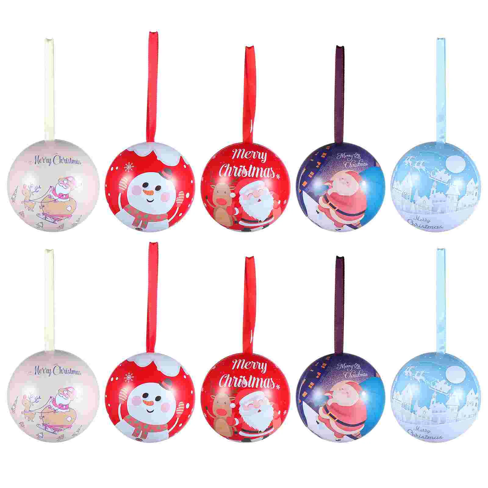 Christmas Balls Biscuit Container Hanging Ornaments Tin Cans Decorations Gift Containers Cookie
Christmas Balls Biscuit Container Hanging Ornaments Tin Cans Decorations Gift Containers Cookie