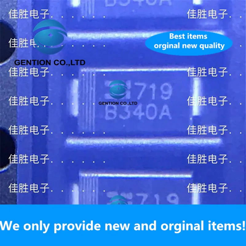 50 шт. 100% Новый оригинальный B340A 3A40V низкое напряжение падение Schottky DO214AC 
50 шт. 100% Новый оригинальный B340A 3A40V низкое напряжение падение Schottky DO214AC