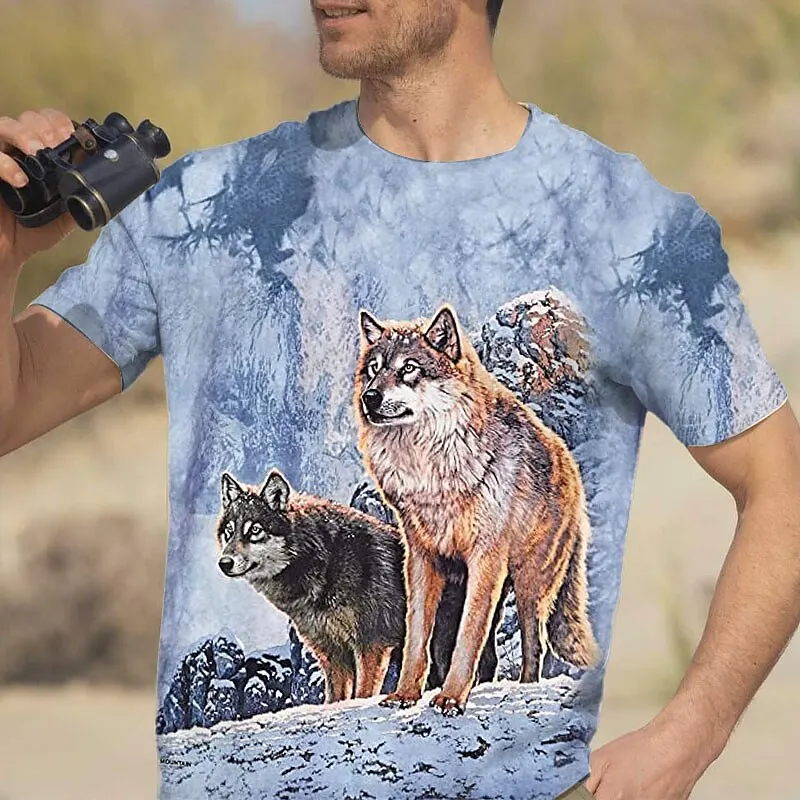 Animal T-Shirts For Men 3d Wolf Print Fierce Beast Men's Clothing Loose Oversized T Shirt Street Designer Short Sleeves Tops Tee
Animal T-Shirts For Men 3d Wolf Print Fierce Beast Men's Clothing Loose Oversized T Shirt Street Designer Short Sleeves Tops Tee