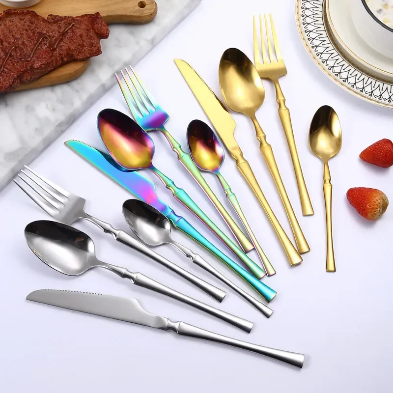 Cutlery Dinner Steel Bright Knife Stainless Fork Set Gold Flatware Tea Safe Dinnerware Spoon 30pcs Coffee Dishwasher Tableware
Cutlery Dinner Steel Bright Knife Stainless Fork Set Gold Flatware Tea Safe Dinnerware Spoon 30pcs Coffee Dishwasher Tableware